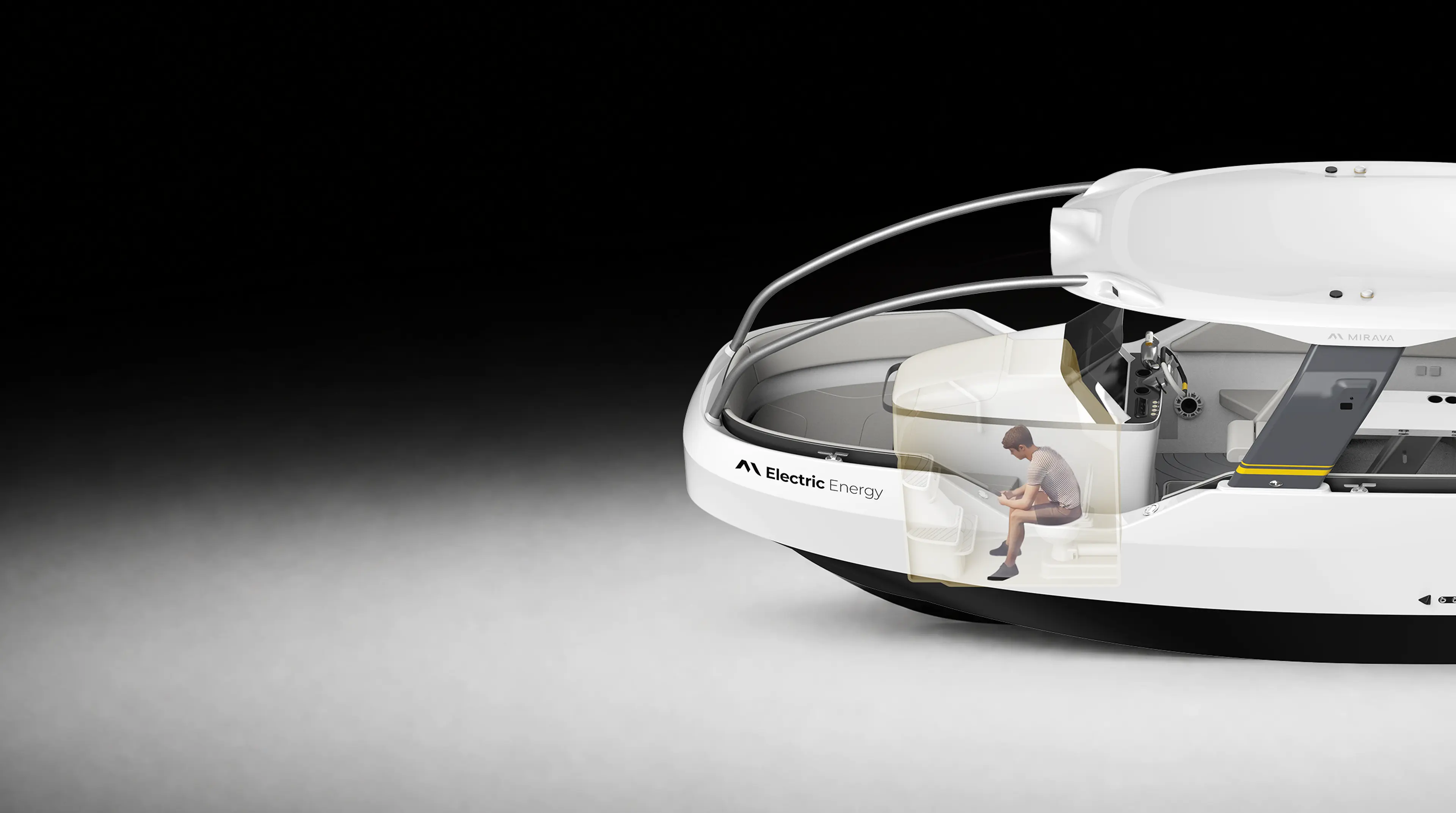 MIRAVA human-centered boat design in its final configuration
