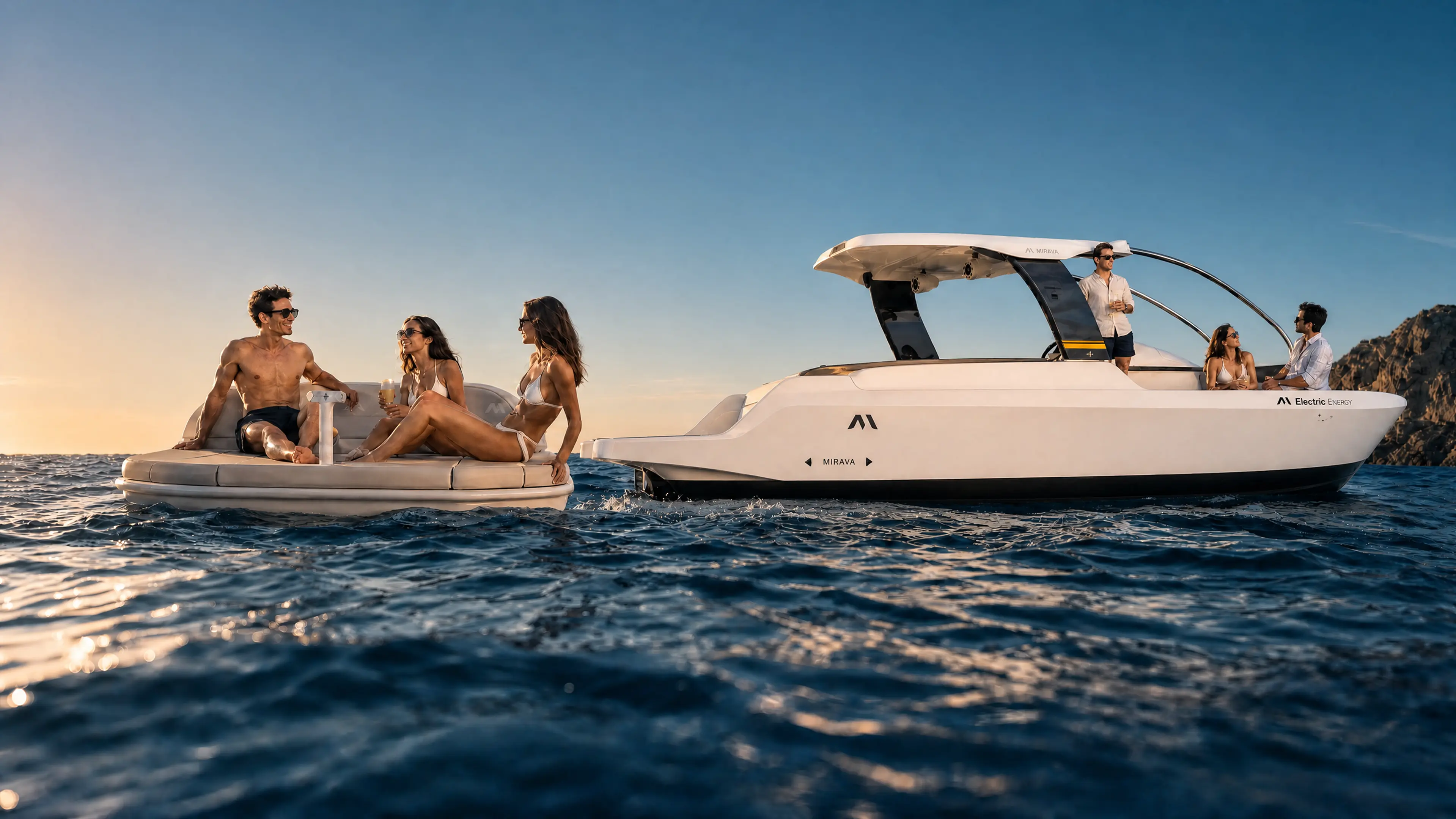 Marine equipment prepared for an adventure on the water